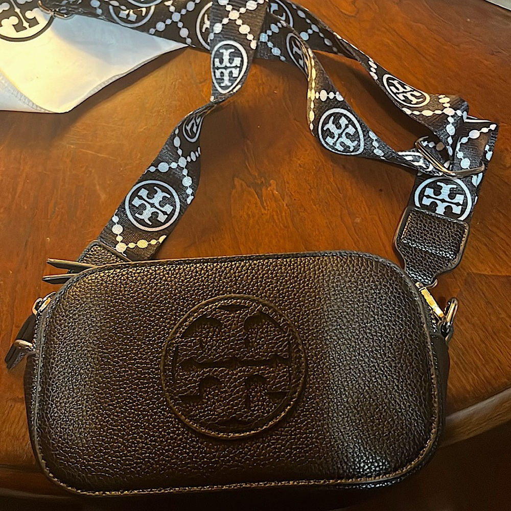Tory Burch double zipper crossbody